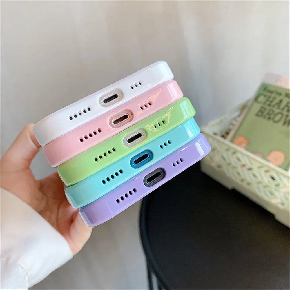 Transparent Silicone Bumper Case – Shockproof & Scratch-Resistant