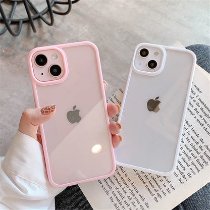 Transparent Silicone Bumper Case – Shockproof & Scratch-Resistant