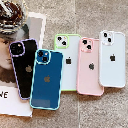 Transparent Silicone Bumper Case – Shockproof & Scratch-Resistant