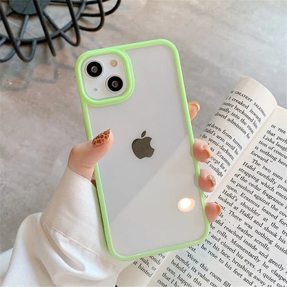 Transparent Silicone Bumper Case – Shockproof & Scratch-Resistant