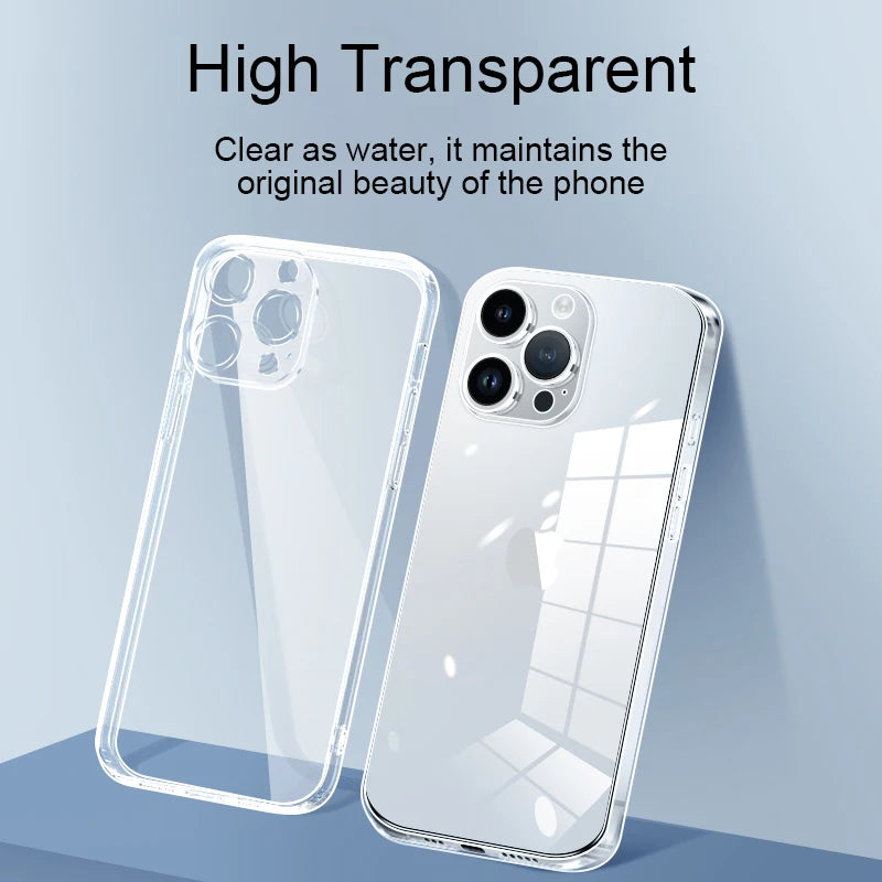 Ultra-Thin Silicone Soft Case – Clear & Slim Protective Cover