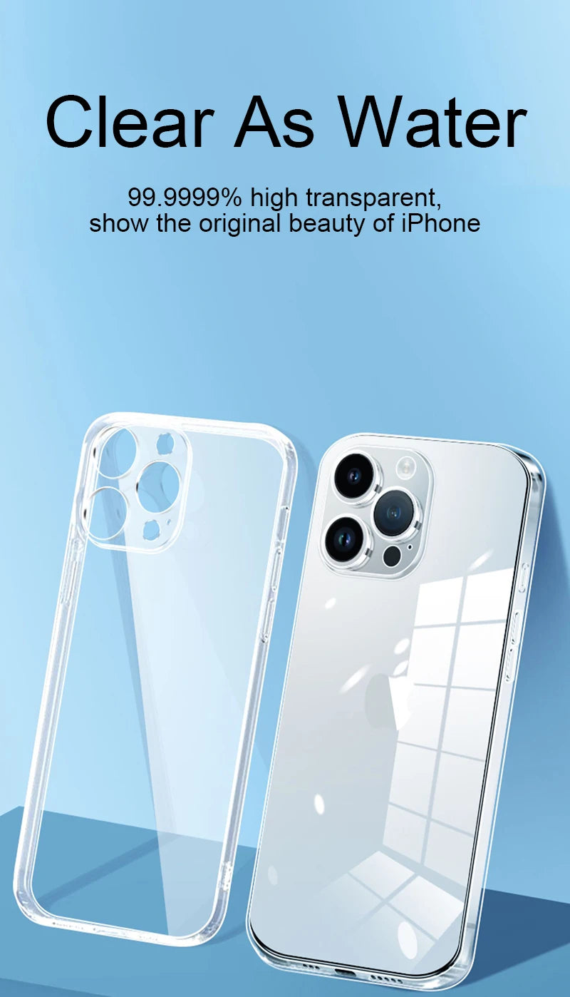 Ultra-Thin Silicone Soft Case – Clear & Slim Protective Cover